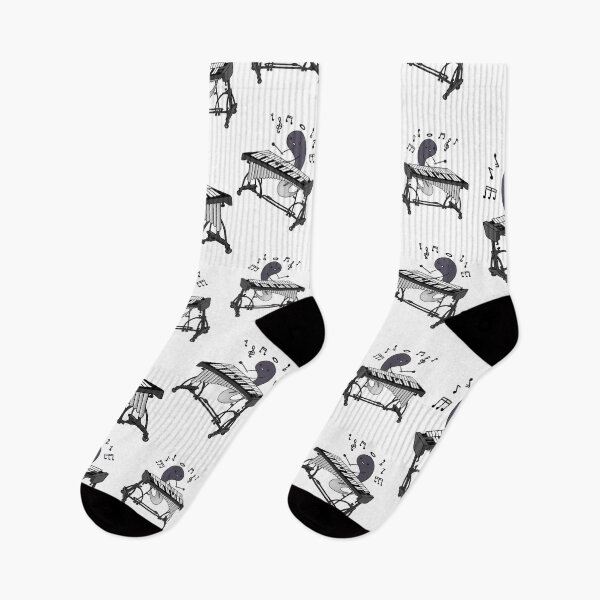 Item preview, Funny Kid Playing Vibraphone Mallets Vibraphone Instrument Pattern designed and sold by FociCreate.
