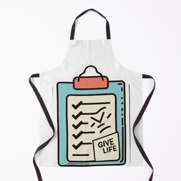 Item preview, Give Life Checklist Clipboard Design designed and sold by NiftyWrx.