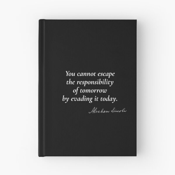 Item preview, Embracing Tomorrow's Responsibility - Abraham Lincoln designed and sold by mr-k-store.