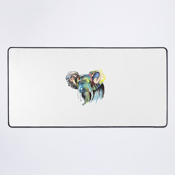 Item preview, Colourful elephant designed and sold by matttrea.