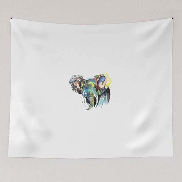 Item preview, Colourful elephant designed and sold by matttrea.