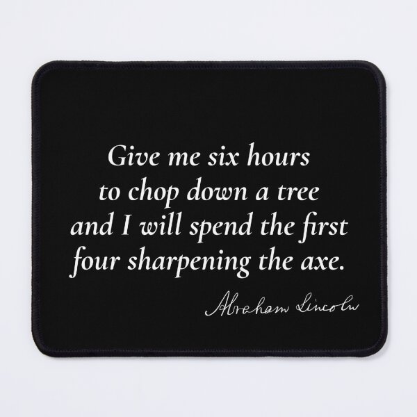 Item preview, Preparation Leads to Success - Abraham Lincoln designed and sold by mr-k-store.