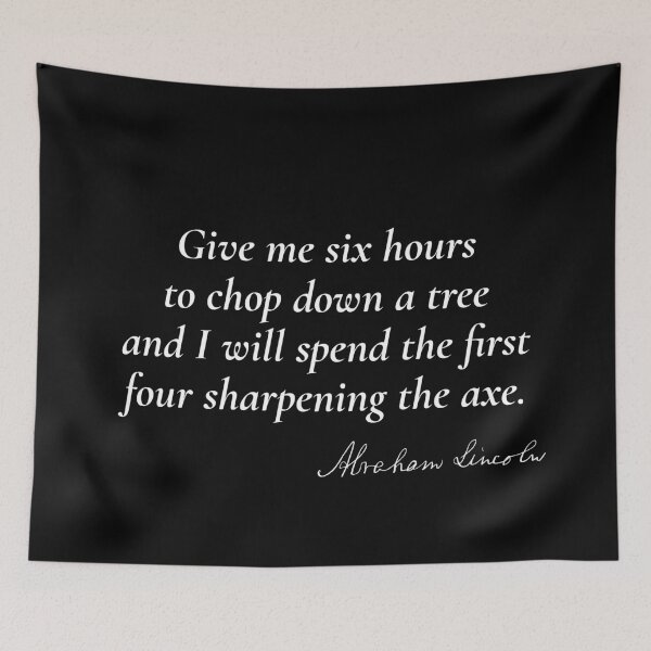Item preview, Preparation Leads to Success - Abraham Lincoln designed and sold by mr-k-store.