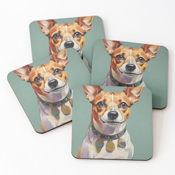 Item preview, Painting of a cute dog designed and sold by Working-Woman.