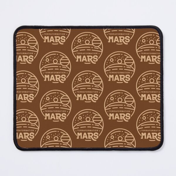 Item preview, Mars Terraformation Mission: Emblematic Circle in Brown and Cream designed and sold by SplashTastic.