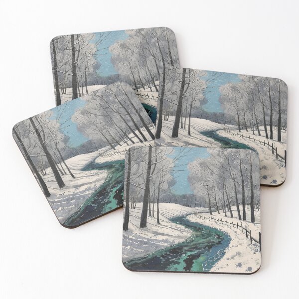 Item preview, Snow Covered The River designed and sold by Michealfashion.