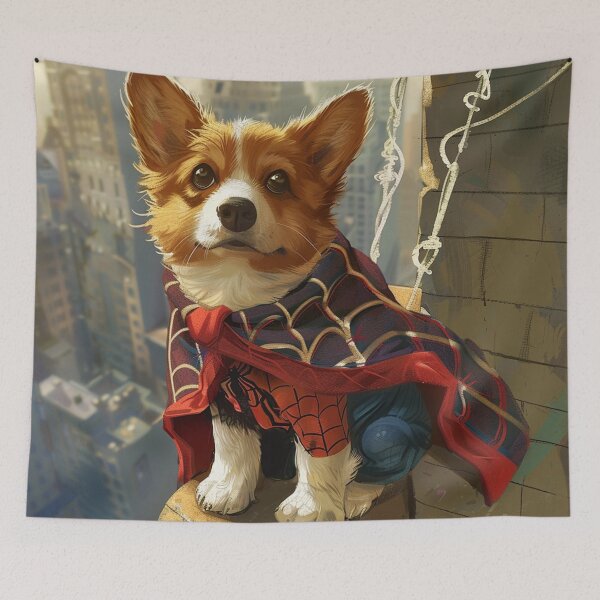 Item preview, Corgi dog is a superhero designed and sold by CorgiCuddle.