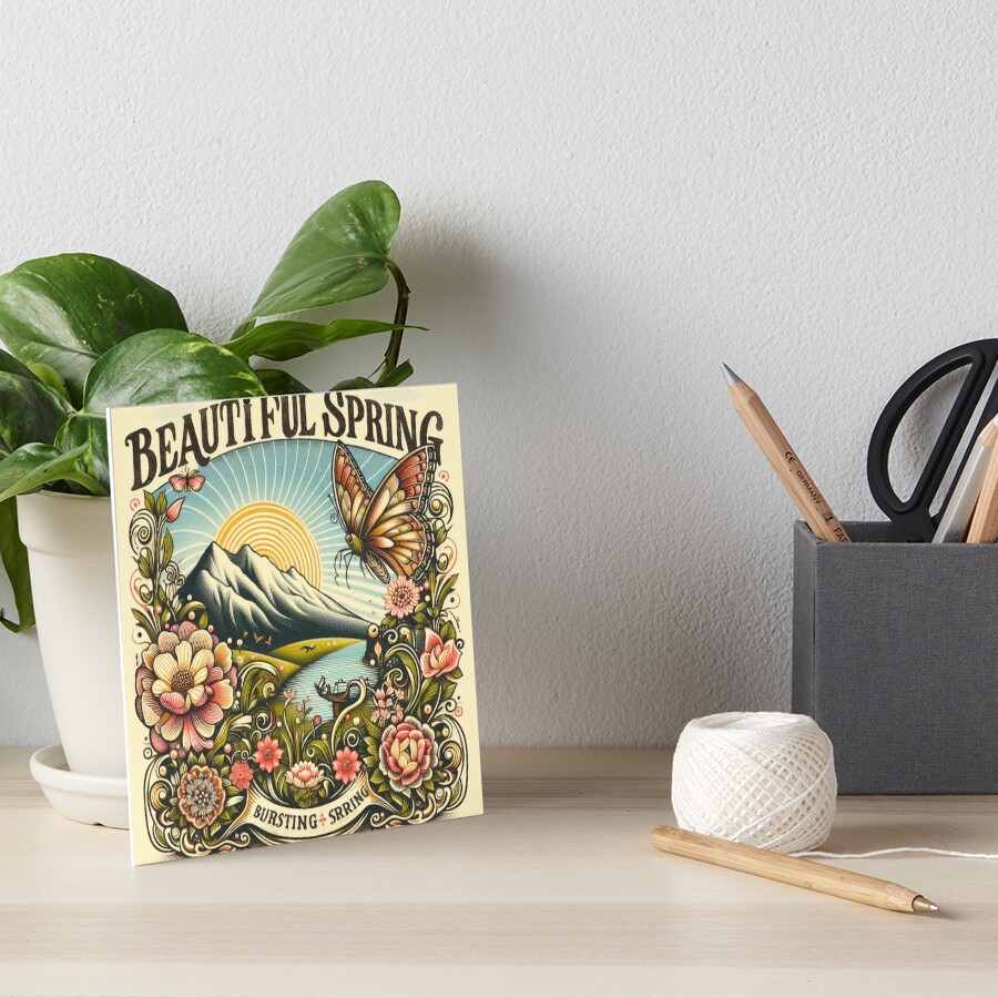 Item preview, Art Board Print designed and sold by Cveta.