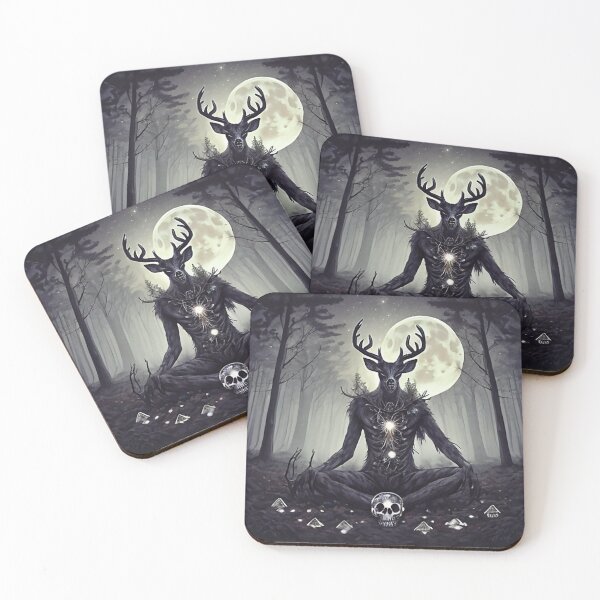 Item preview, Deer Spirit designed and sold by WestCoastArtsy.