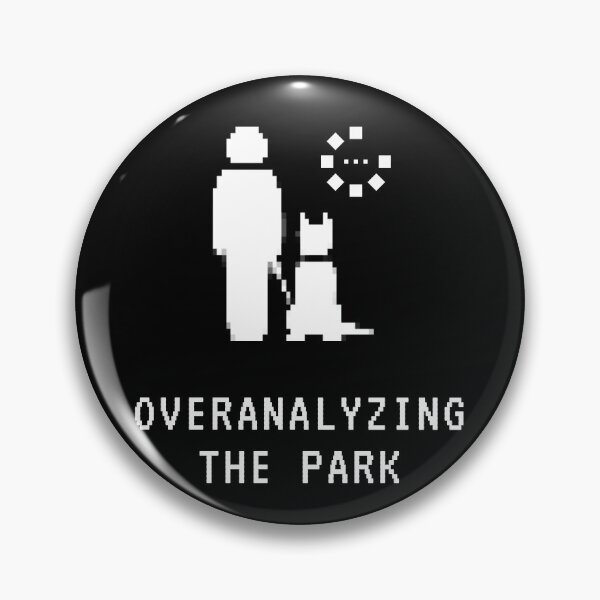 Item preview, Pixel Park Overthinkers: Me & My Dog designed and sold by pocketart2023.