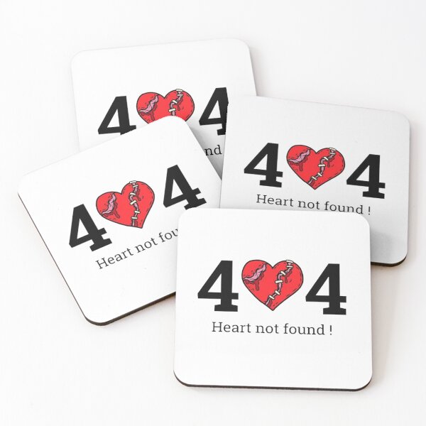 Item preview, 404 Heart Not Found designed and sold by Canan Topantas.