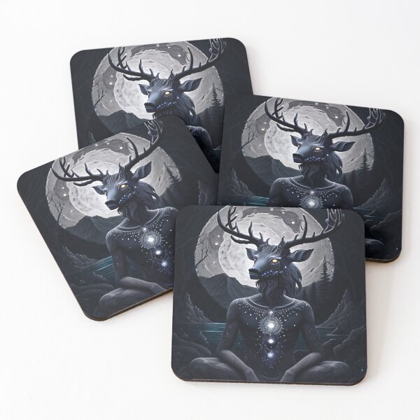 Item preview, Deer Spirit  designed and sold by WestCoastArtsy.