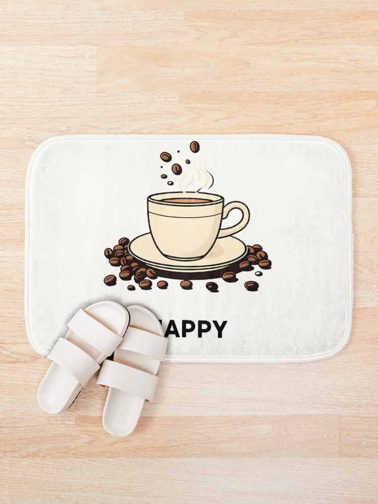 Thumbnail 1 of 6, Bath Mat, Java Joyride designed and sold by CaffeineDose.