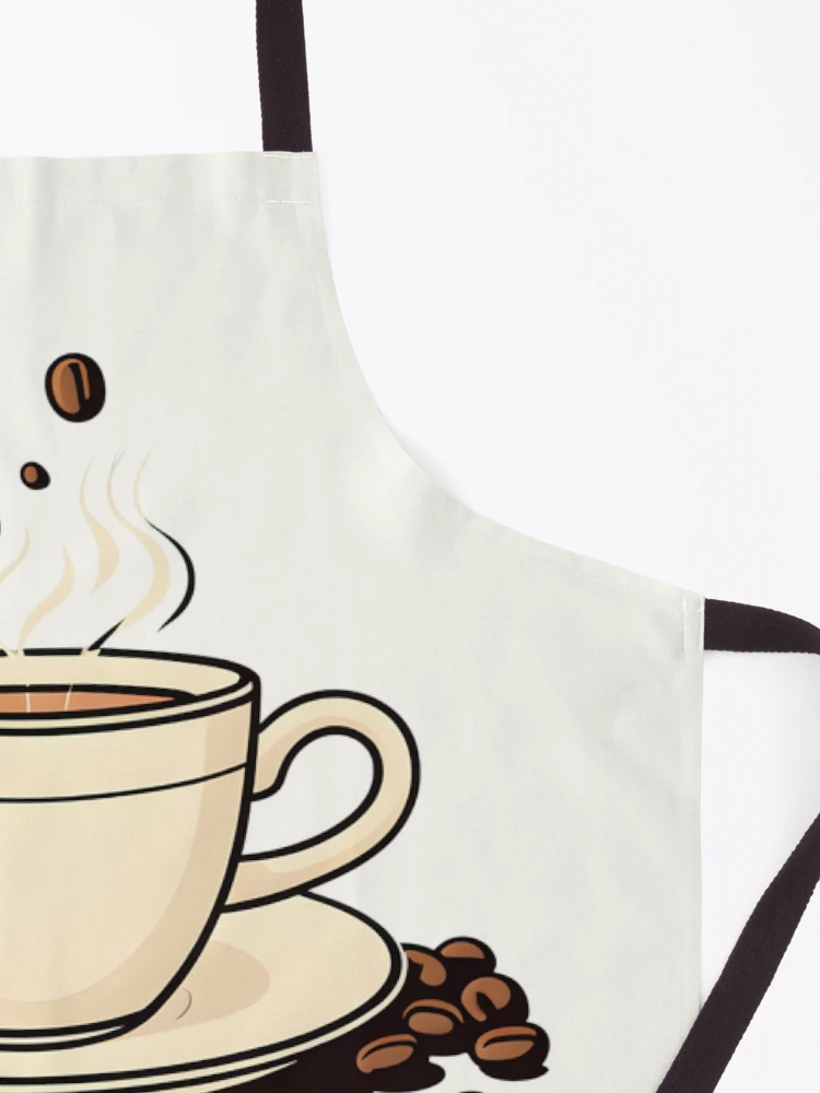 Thumbnail 3 of 6, Apron, Java Joyride designed and sold by CaffeineDose.