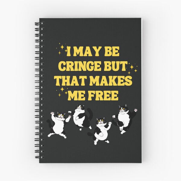Item preview, I May Be Cringe But That Makes Me Free T-Shirt and Sticker designed and sold by DiverseDazzle.
