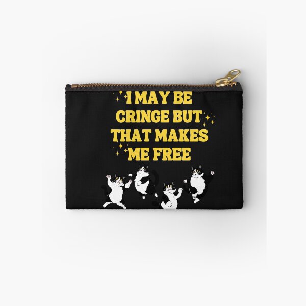 Item preview, I May Be Cringe But That Makes Me Free T-Shirt and Sticker designed and sold by DiverseDazzle.