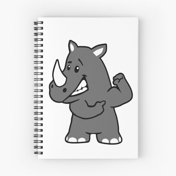 Item preview, Beefy Rhinoceros designed and sold by CutOriginalArt.