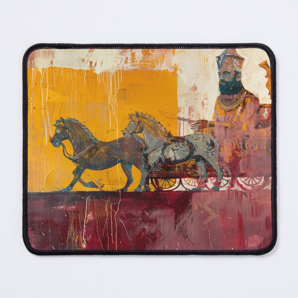 Item preview, the King on the Chariot designed and sold by PricklyPeanut.