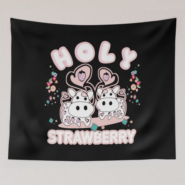 Item preview, Holy Strawberry - Kawaii - Strawberry Cow designed and sold by vibeno1.