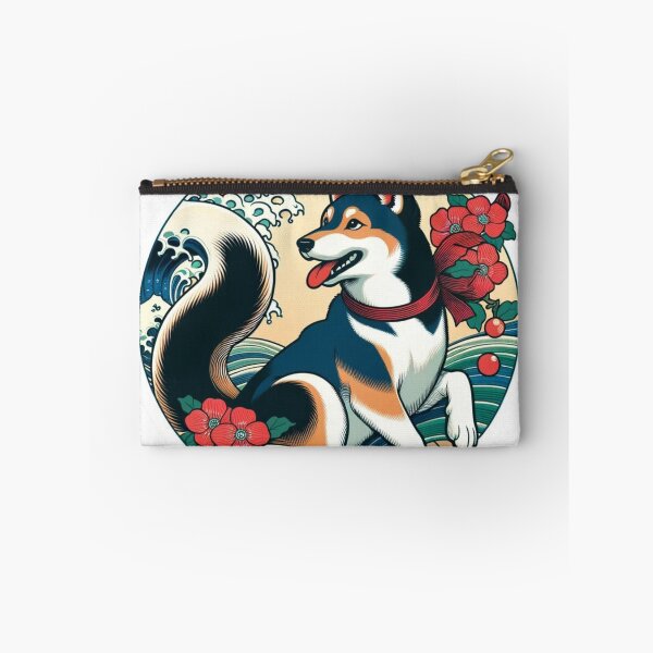 Item preview, Dog sticker, Traditional Japanese-Inspired Husky Dog Sticker - Perfect for Laptops, Water Bottles, and Custom Gifts - Vibrant, Durable, Weather-Resistant Decals designed and sold by AlphaPODMonkey.