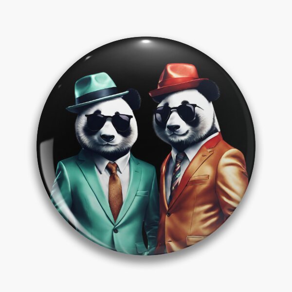 Item preview, Funky pandas designed and sold by SRLND.