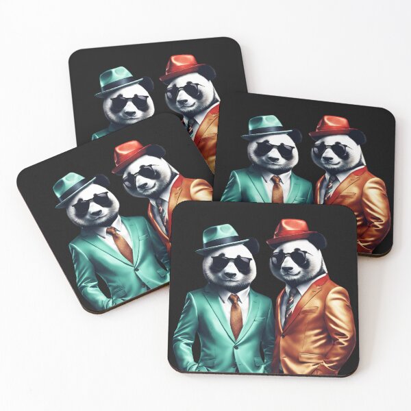 Item preview, Funky pandas designed and sold by SRLND.