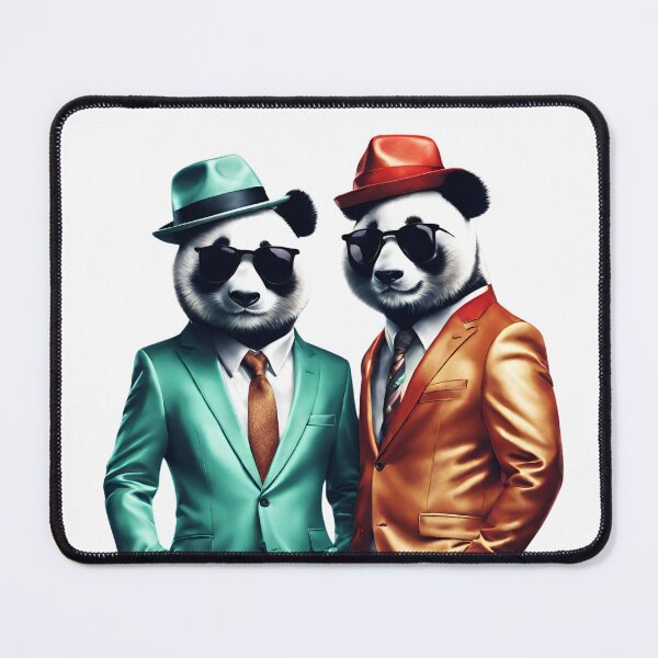 Item preview, Funky pandas designed and sold by SRLND.