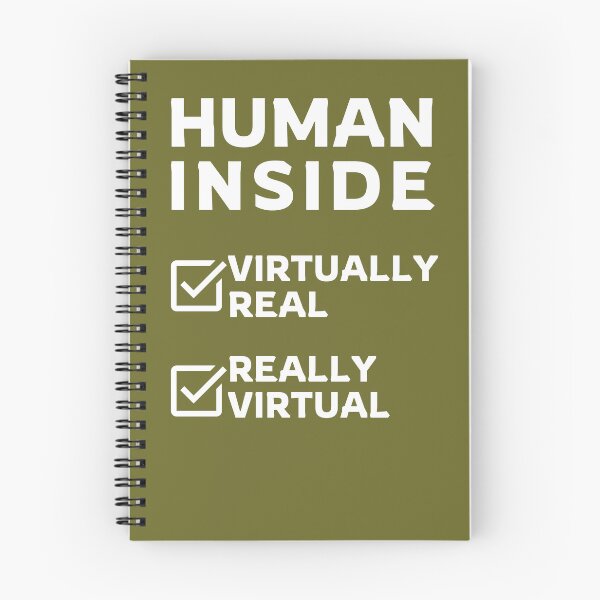 Item preview, Virtually Real, Really Virtual - Quote for Human Beings designed and sold by pocketart2023.