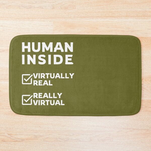 Item preview, Virtually Real, Really Virtual - Quote for Human Beings designed and sold by pocketart2023.