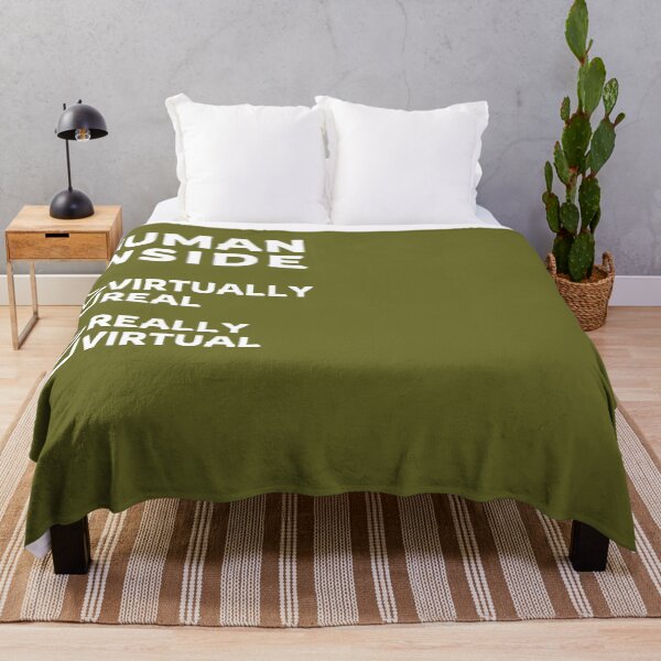 Item preview, Virtually Real, Really Virtual - Quote for Human Beings designed and sold by pocketart2023.