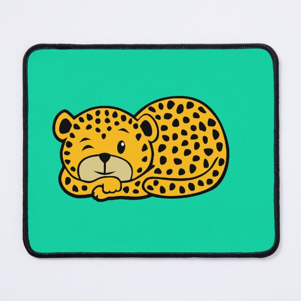 Item preview, SLEEPING CUTE LEOPARD designed and sold by CutOriginalArt.