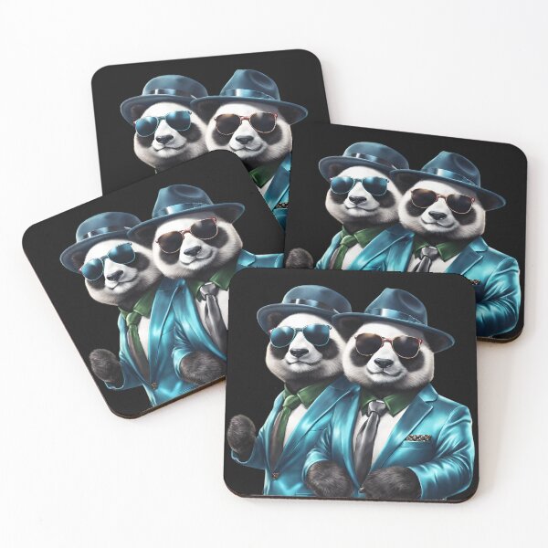 Item preview, Funky pandas designed and sold by SRLND.