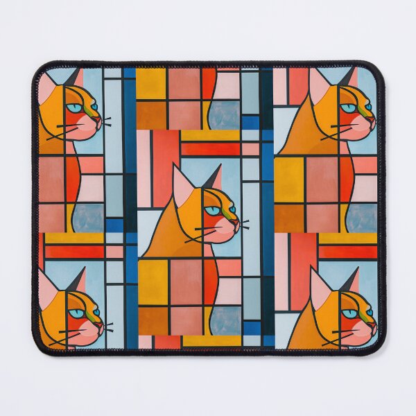 Item preview, Colorful Cat Abstract designed and sold by Piotrek0001.