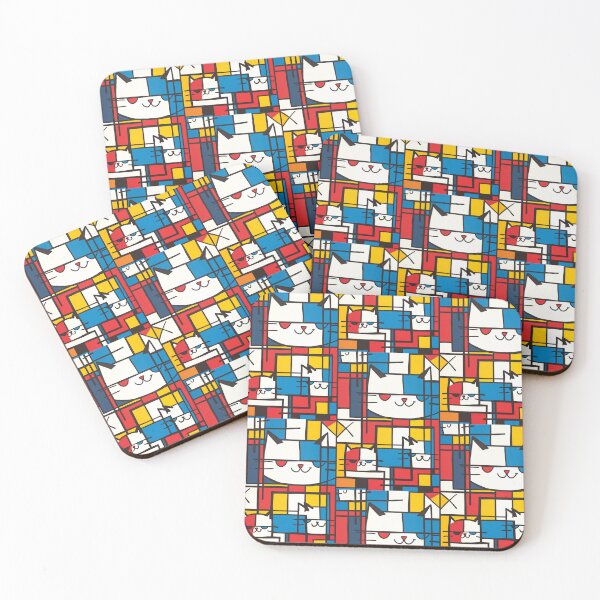 Item preview, Colorful Cat Abstract designed and sold by Piotrek0001.