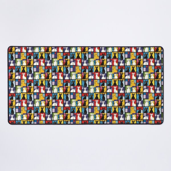 Item preview, Colorful Cat Abstract designed and sold by Piotrek0001.