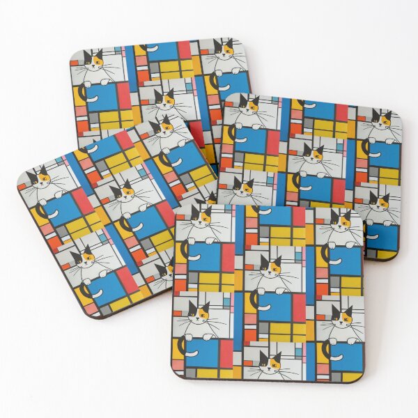 Item preview, Colorful Cat Abstract designed and sold by Piotrek0001.