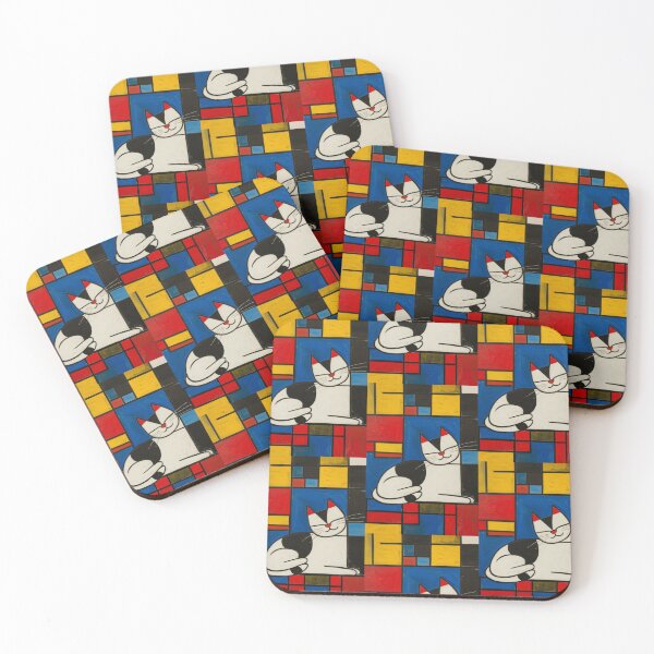 Item preview, Colorful Cat Abstract designed and sold by Piotrek0001.