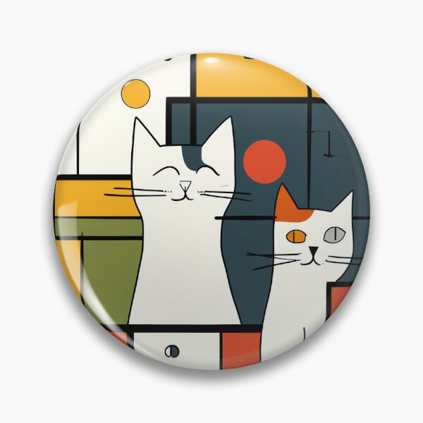 Item preview, Colorful Cat Abstract designed and sold by Piotrek0001.