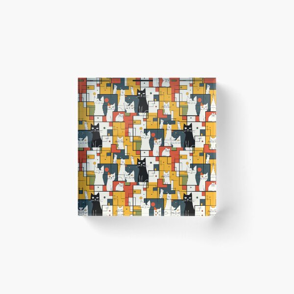 Item preview, Colorful Cat Abstract designed and sold by Piotrek0001.