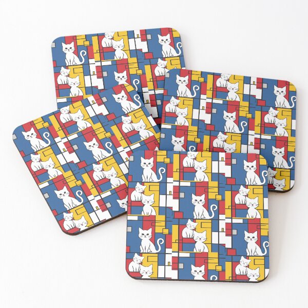 Item preview, Colorful Cat Abstract designed and sold by Piotrek0001.