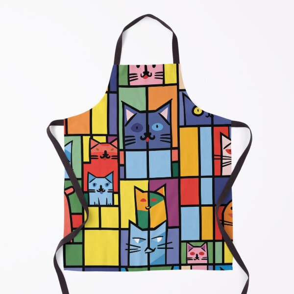 Item preview, Colorful Cat Abstract designed and sold by Piotrek0001.