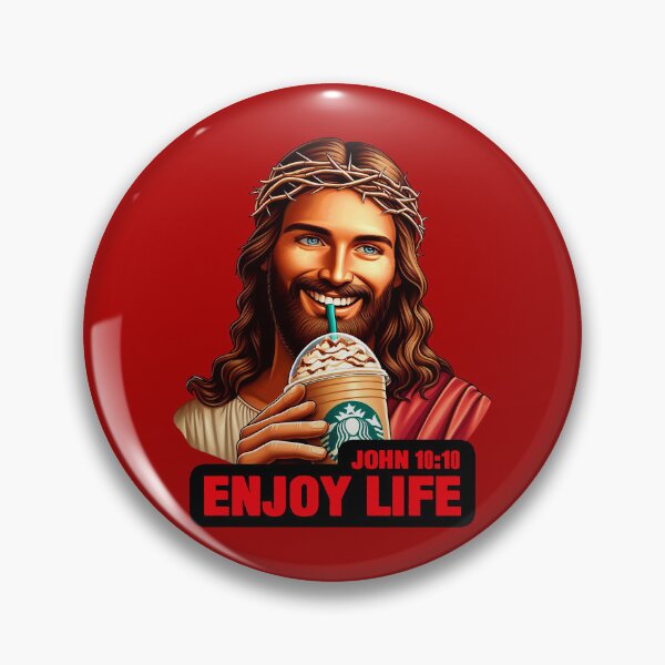 Item preview, John 10:10 Enjoy Life designed and sold by plushism.