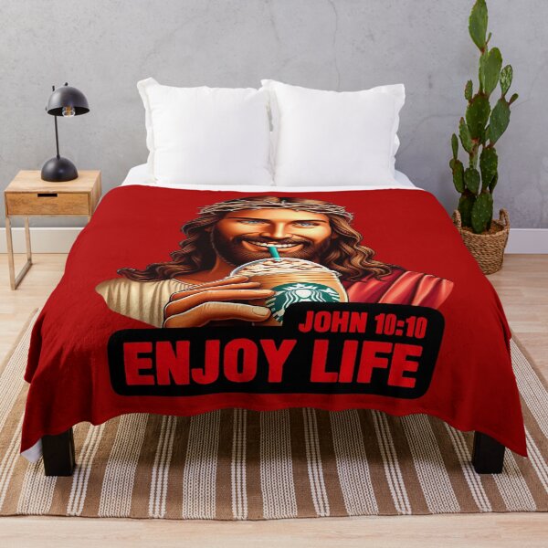 Item preview, John 10:10 Enjoy Life designed and sold by plushism.