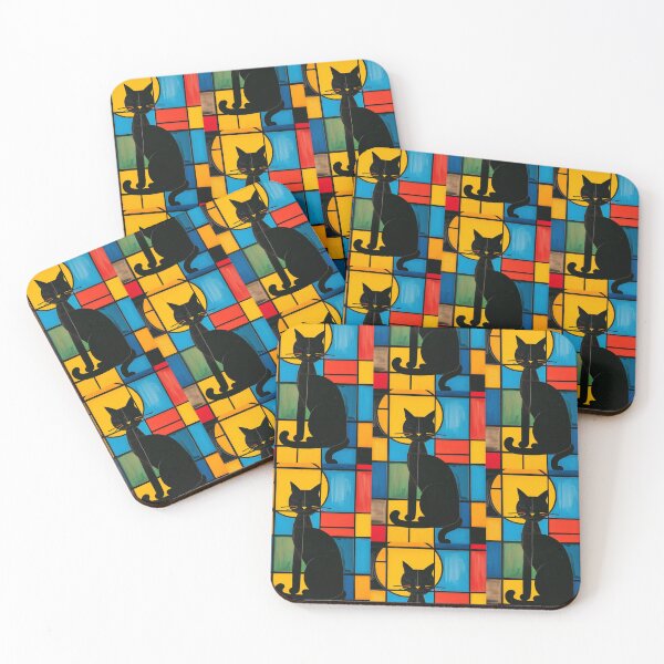 Item preview, Colorful Cat Abstract designed and sold by Piotrek0001.