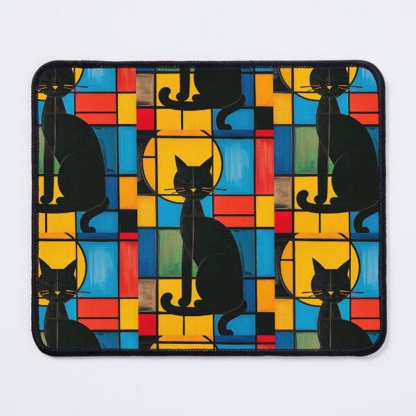 Item preview, Colorful Cat Abstract designed and sold by Piotrek0001.