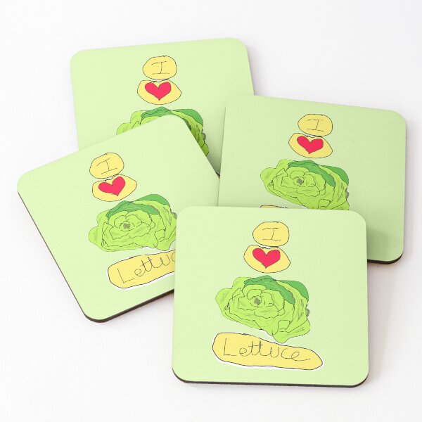 Item preview, I love lettuce  designed and sold by ArtistRebeccaLS.
