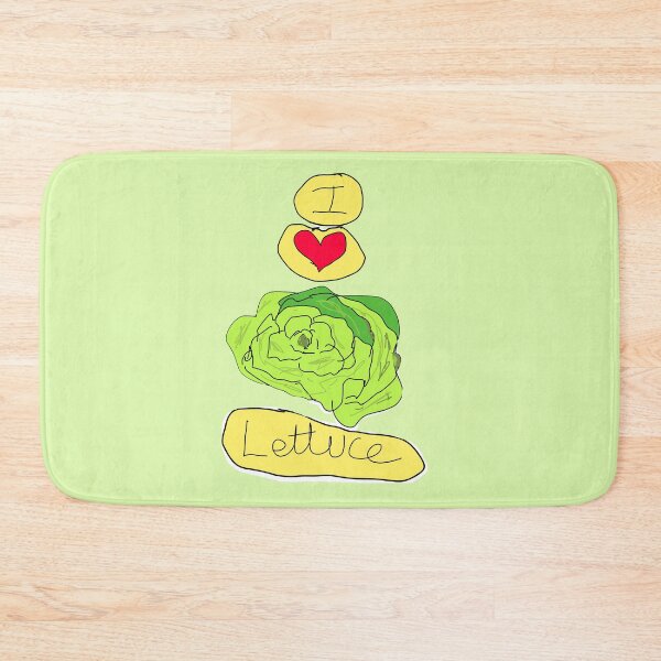 Item preview, I love lettuce  designed and sold by ArtistRebeccaLS.