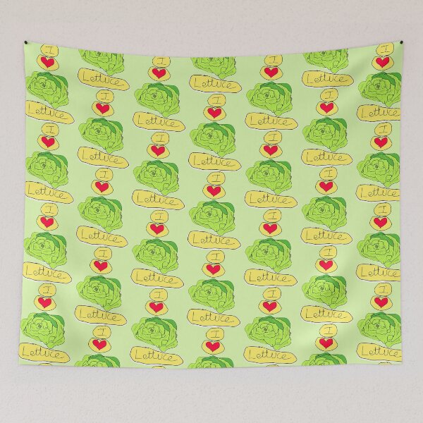 Item preview, I love lettuce  designed and sold by ArtistRebeccaLS.