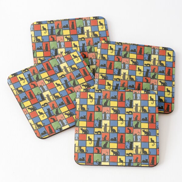 Item preview, Colorful Cat Abstract designed and sold by Piotrek0001.