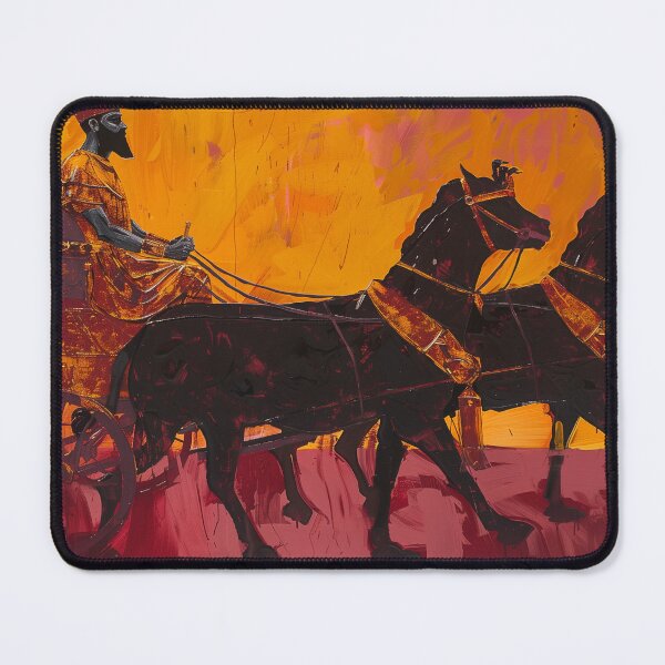 Item preview, the King on the Chariot designed and sold by PricklyPeanut.